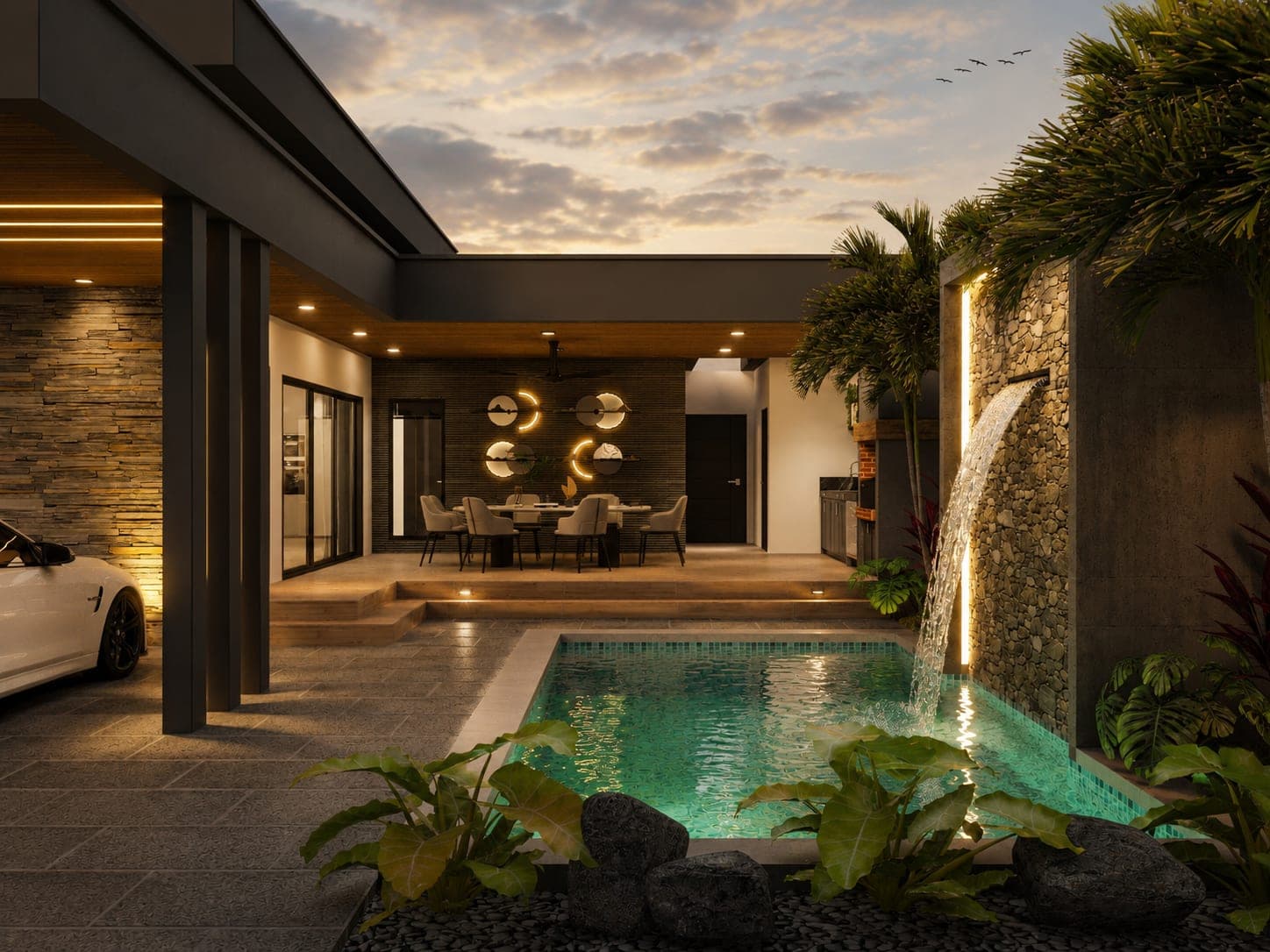 Piscina de Casa EG