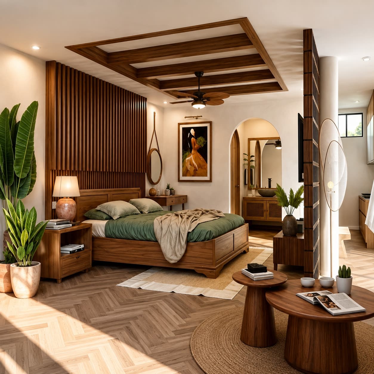 Dormitorio de uno de los proyectos del estudio